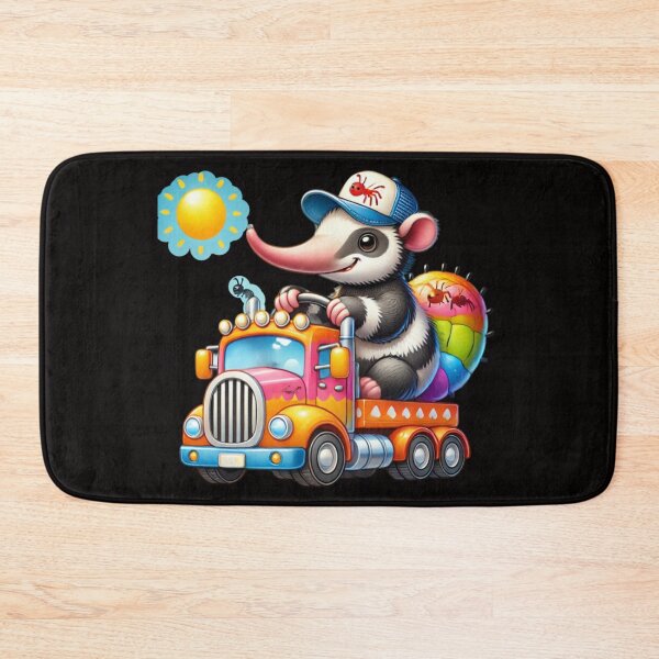Item preview, Cute Anteater - anteater truck driver designed and sold by DamioPolArt.