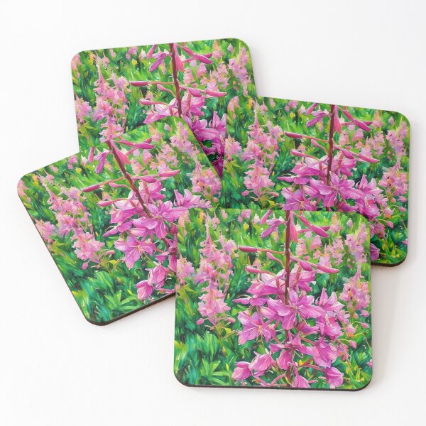 Item preview, Fireweed Field, Alaska designed and sold by The Wandering Bookworm.
