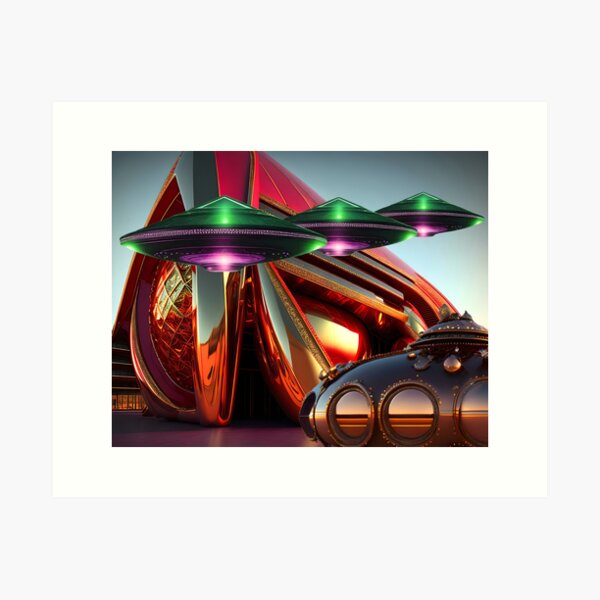Item preview, Alien World designed and sold by AllArtTaide.