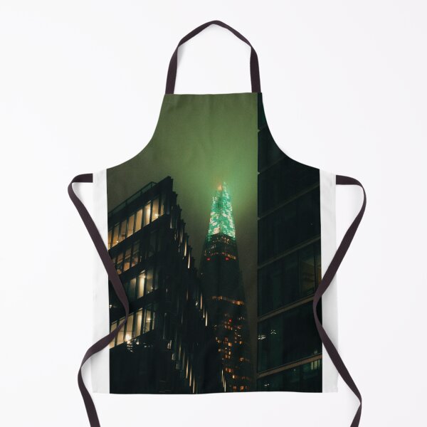 Item preview, Green Neon skyscraper  designed and sold by ALW-Photography.