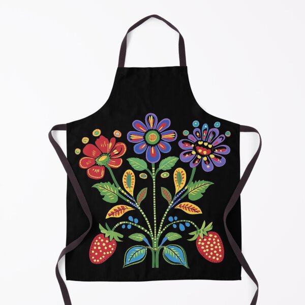Item preview,  Anishinaabe Floral With Ojibwa flowers designed and sold by YalenArt.