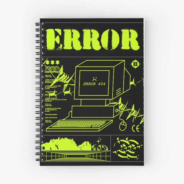 Item preview, "Error 404" retro futuristic design designed and sold by SkittieShirts.