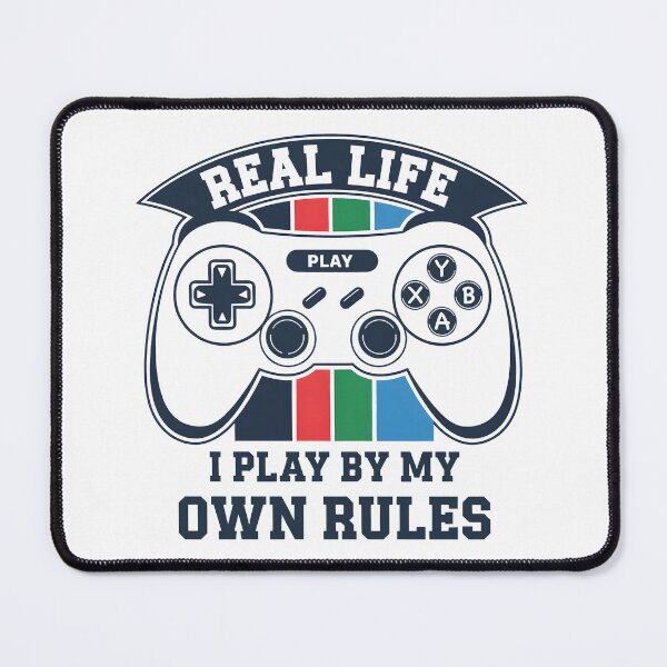 Item preview, Real Life I Play By My Own Rules designed and sold by GGZebra.