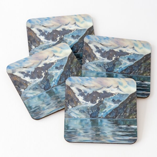 Item preview, Glacier and Whale, Kenai Fjords National Park designed and sold by The Wandering Bookworm.