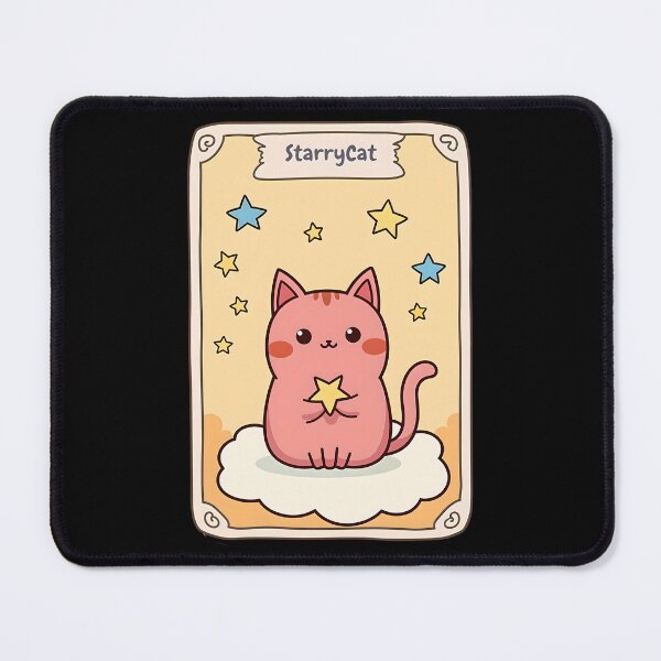 Item preview, Starry Cat on a Cloud designed and sold by Lukasz Kobylka.