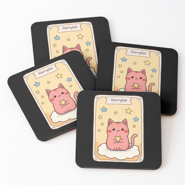 Item preview, Starry Cat on a Cloud designed and sold by Lukasz Kobylka.