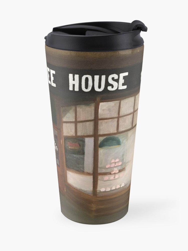 Alternate view of THE BLACK LAB COFFEE HOUSE Travel Coffee Mug