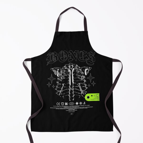 Item preview, "Bones" retro futuristic design designed and sold by SkittieShirts.