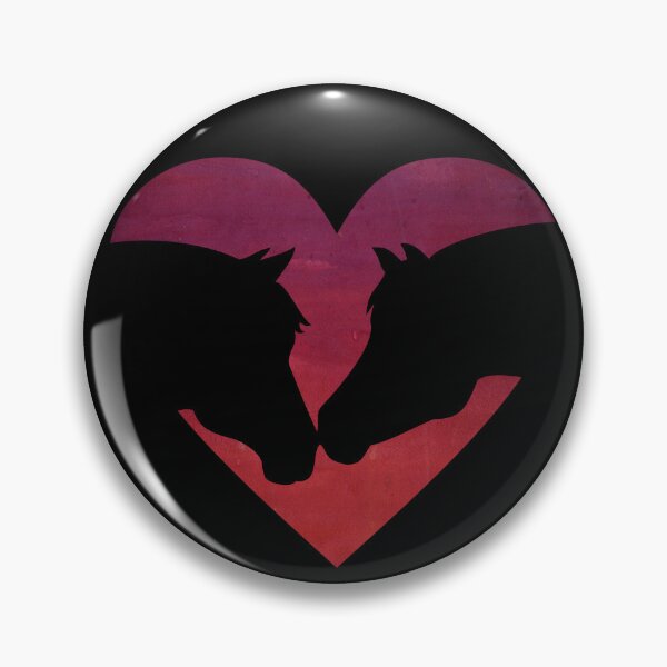 Artikelvorschau, Pferd Liebe Herz | NickerStickers® auf Redbubble entworfen und verkauft von NickerStickers.