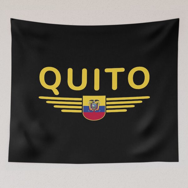 Item preview, Quito Ecuador fans t-shirt design designed and sold by ElvisU.
