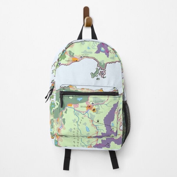 Item preview, Landscape Map of the Greater Isle of Moes designed and sold by greaterisleofmoes.