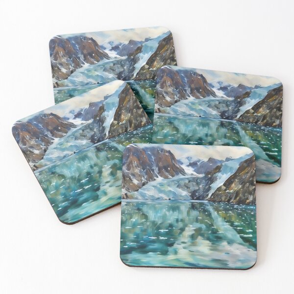 Item preview, A Glacier's Reflection, Kenai Fjords National Park designed and sold by The Wandering Bookworm.