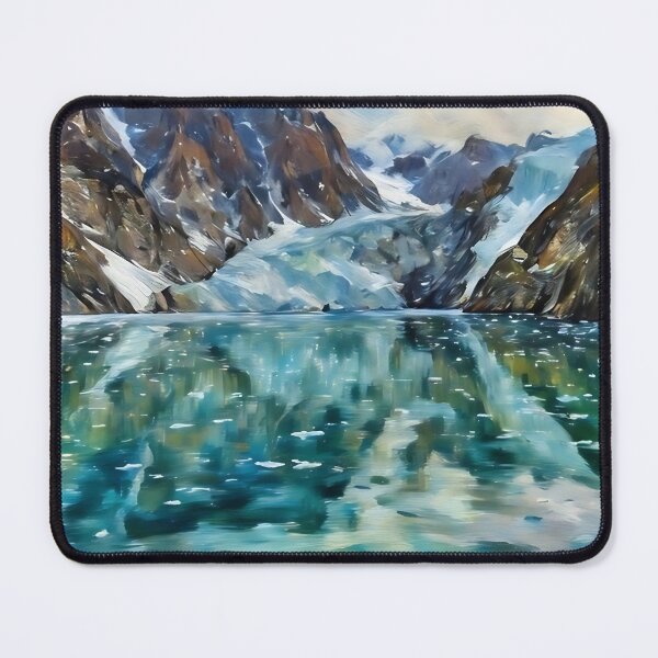 Item preview, A Glacier's Reflection, Kenai Fjords National Park designed and sold by The Wandering Bookworm.