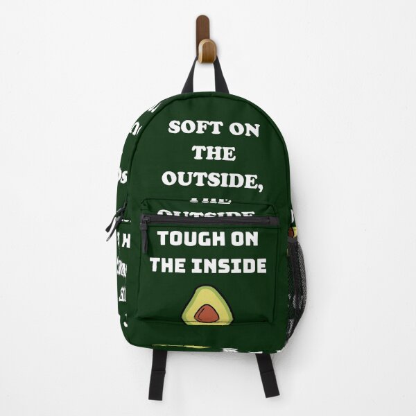 Item preview, Soft On The Outside, Tough On The Inside - Avocado designed and sold by Cult of Seitan.