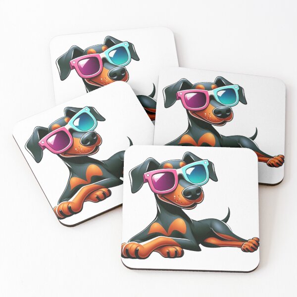 Item preview, Cartoon Cool Doberman designed and sold by Martial-Art-23.