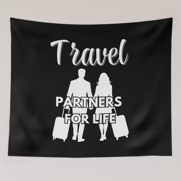 Item preview, Travel Partners for Life designed and sold by Fikuall.