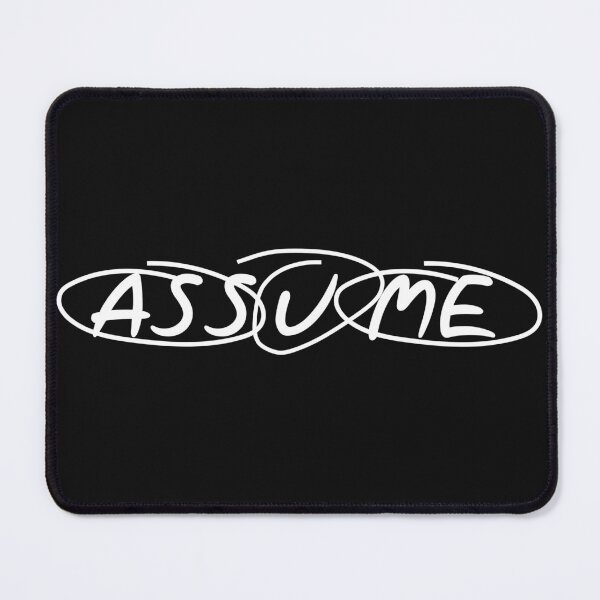 Item preview, Assume Odd Couple Quote designed and sold by reillysgal.