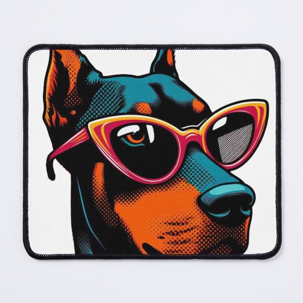 Item preview, Retro Doberman Pop Art Style designed and sold by Martial-Art-23.