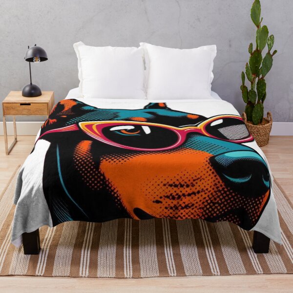 Item preview, Retro Doberman Pop Art Style designed and sold by Martial-Art-23.