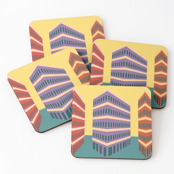 Item preview, building in perspective designed and sold by handmadehipsters.