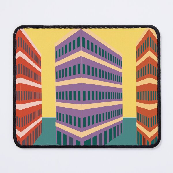 Item preview, building in perspective designed and sold by handmadehipsters.
