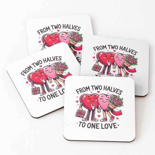 Item preview, From two Halves to one Love - St Valentines Day designed and sold by Vashy56.