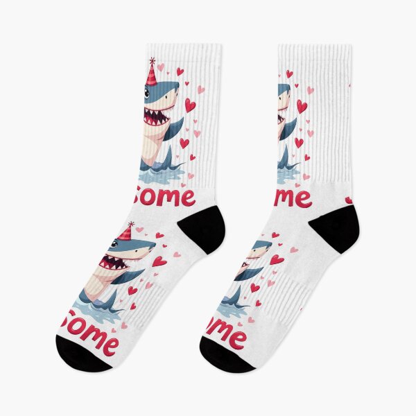 Item preview, You're Jawsome - Cute Shark Party Design designed and sold by Bulwshop.