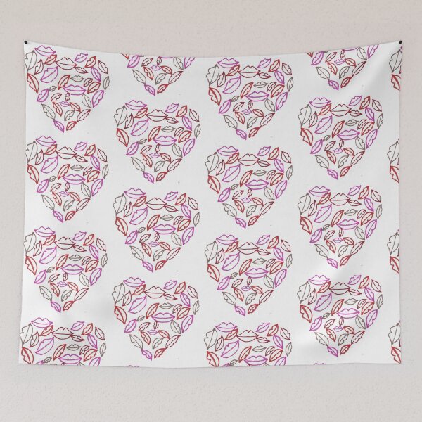 Item preview, Lips Heart designed and sold by sehgalmona.