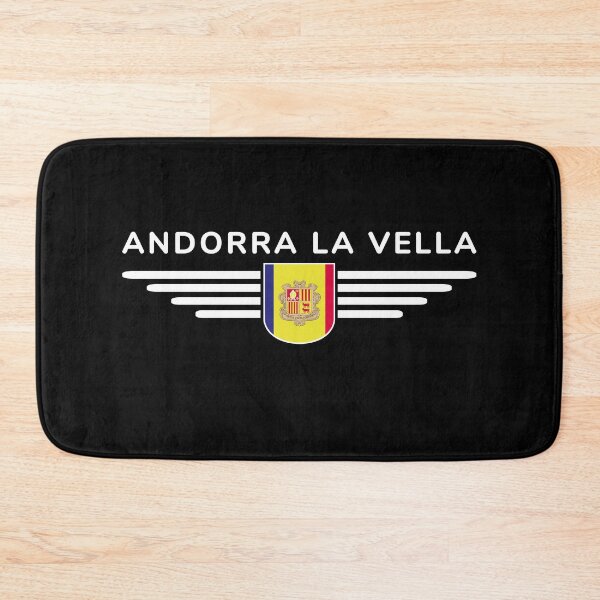 Item preview, Andorra La Vella fan t-shirt design designed and sold by ElvisU.