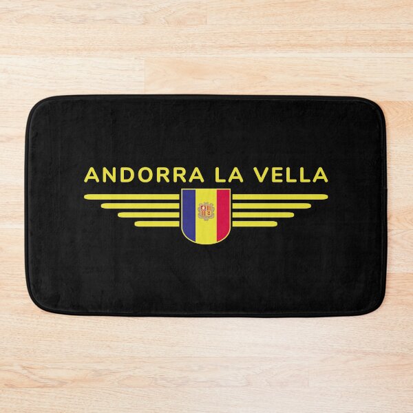 Item preview, Andorra La Vella fan t-shirt design designed and sold by ElvisU.