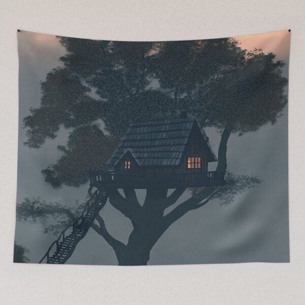 Item preview, Tree House designed and sold by AlldayArtistry.