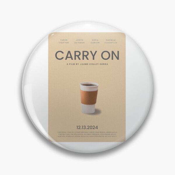 Item preview, Carry On Coffee Cup Poster designed and sold by jadewithlove.