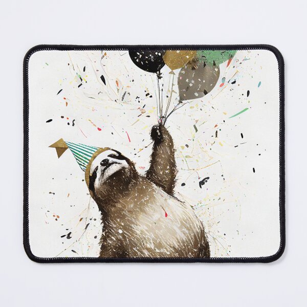 Item preview, Slothy Celebration: Take It Slow and Enjoy the Party! designed and sold by TringTringCards.
