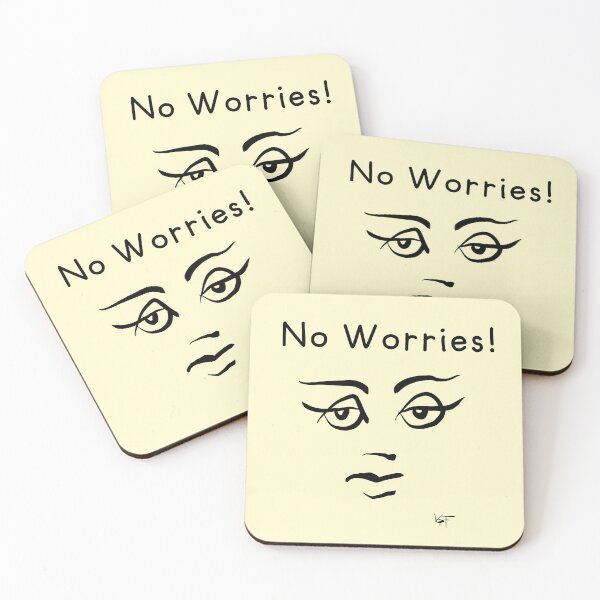 Item preview, No Worries! designed and sold by Virtual Pathfinder.