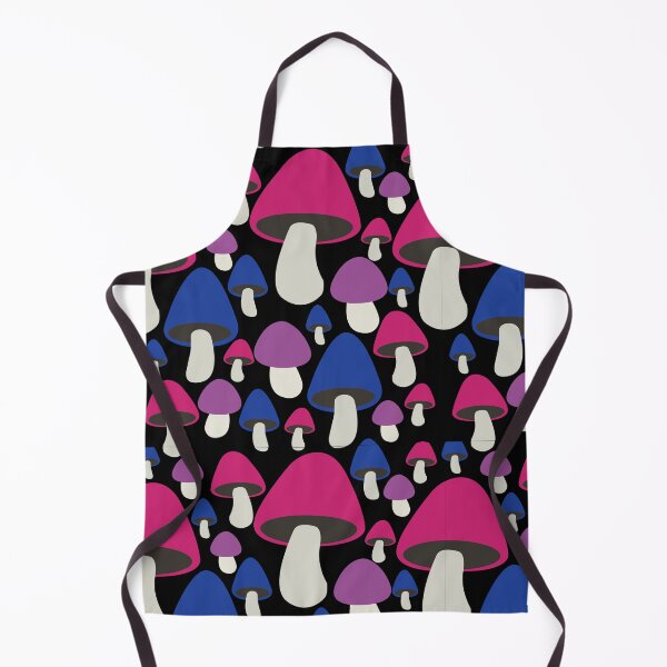 Item preview, Bi Pride Mushroom Pattern designed and sold by SamTheDadFriend.