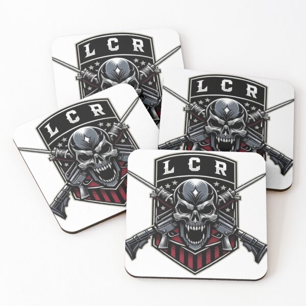 Item preview, Military Coat of Arms Skull LCR designed and sold by RobDaHoody.