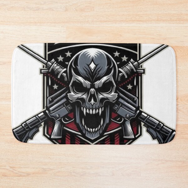 Item preview, Military Coat of Arms Skull LCR designed and sold by RobDaHoody.