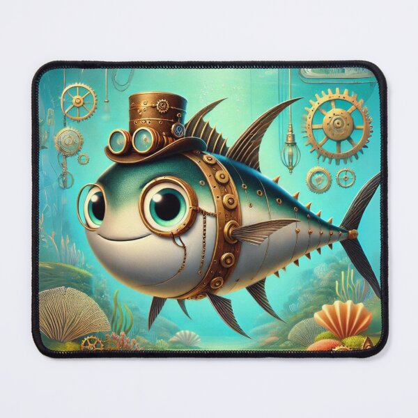 Item preview, Steampunk Skipjack Tuna designed and sold by Sillytoe.