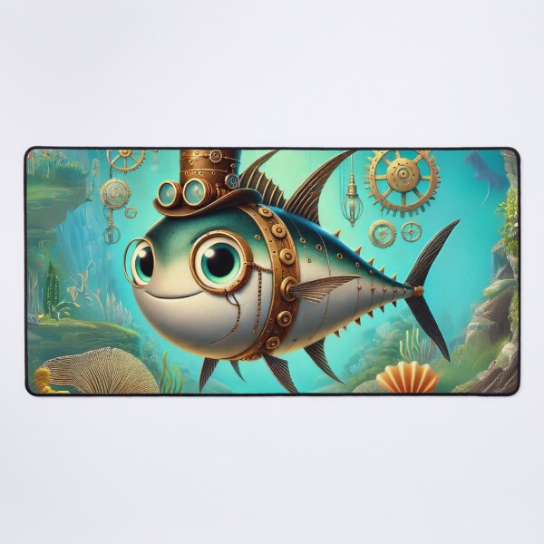 Item preview, Steampunk Skipjack Tuna designed and sold by Sillytoe.