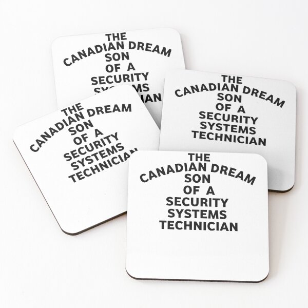 Item preview, The Canadian Dream Son Of A Security Systems Technician designed and sold by SnarkoClothes.