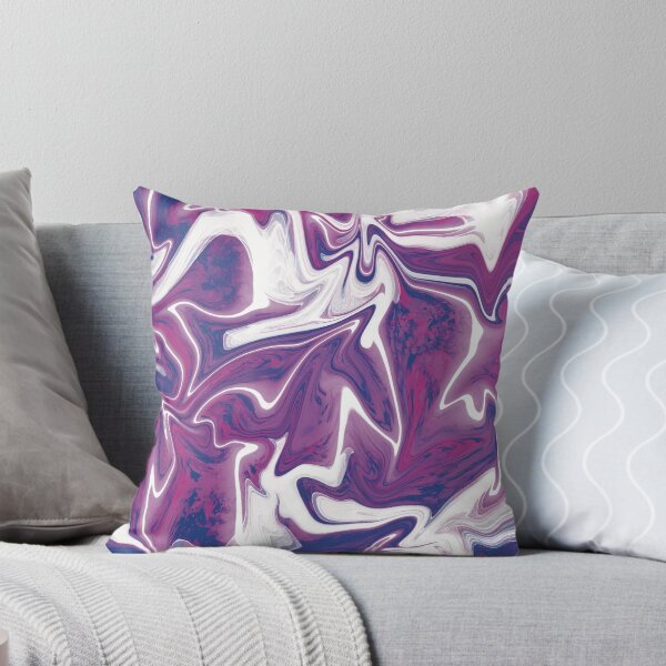 Item preview, Purple and white liquid painting  designed and sold by NaesCreativBox.