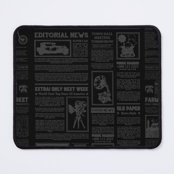 Item preview, antique 1920s flapper newspaper vintage black  designed and sold by Gossip Rag.