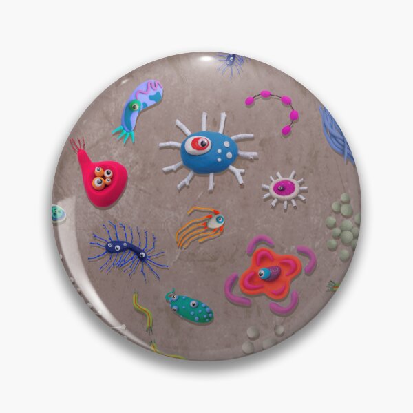 Item preview, Pattern of Microbes designed and sold by Dorinam.