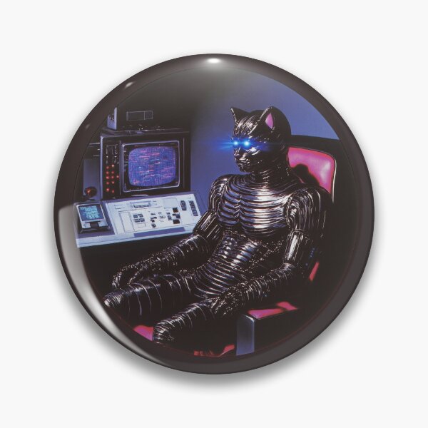 Artikelvorschau, Cyborg-Katze der 1980er Jahre entworfen und verkauft von HistoriaMutante.