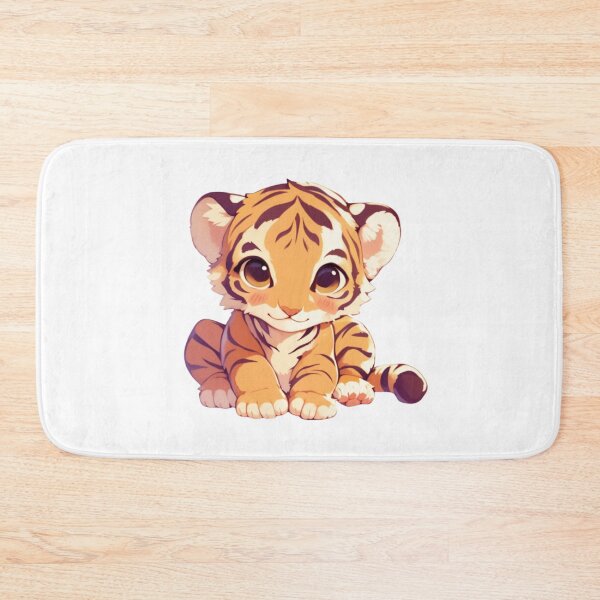 Item preview, Your cute happy friend tiger designed and sold by PatternFly.