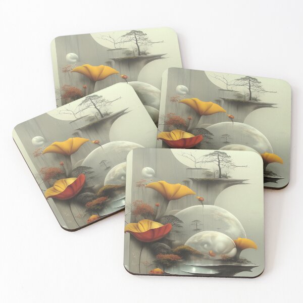 Item preview, Surreal Botanical Landscape designed and sold by bloorose.
