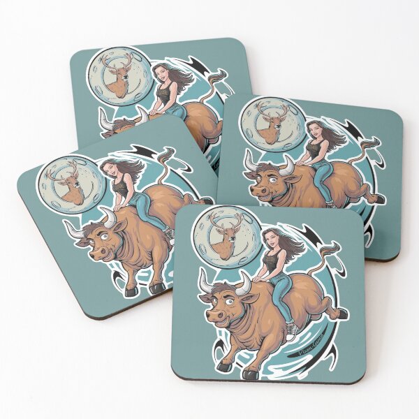 Item preview, Vixen Hotwife Riding Bull with Stag Moon  designed and sold by Vixen-Games.
