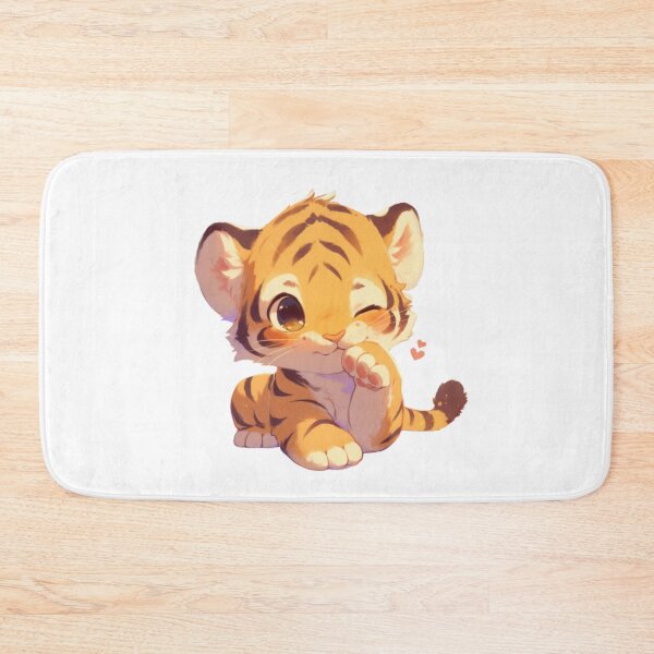 Item preview, Your cute happy friend tiger designed and sold by PatternFly.