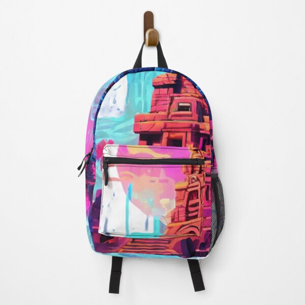 Item preview, Neon Aztec Tower. Neon Aztec Tower designed and sold by SpectrumEssence.