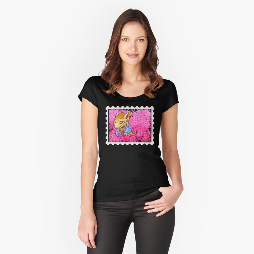 Item preview, Fitted Scoop T-Shirt designed and sold by jillwilli.
